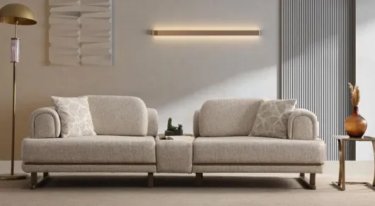 Product img 2, Bella Modern Metal Ayaklı Koltuk Takımı